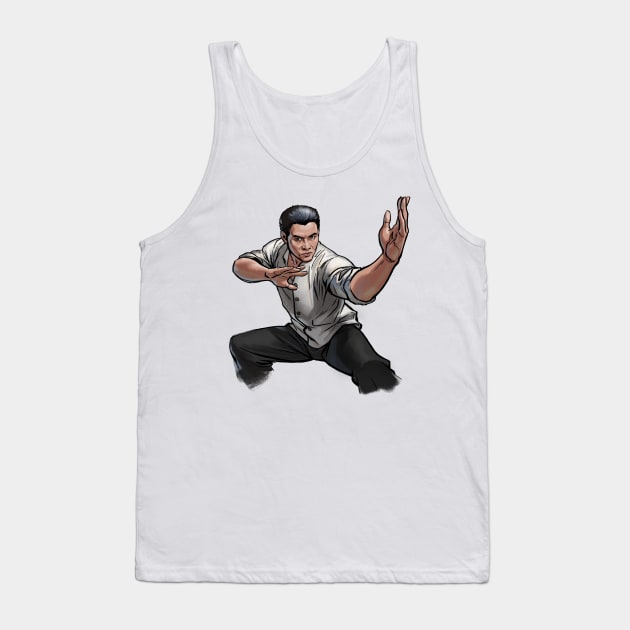 Jet Li Tank Top by ohshirtdotnet